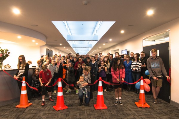 Cutting Ribbon