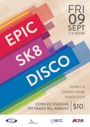 Sk8 Disco 2016 Poster